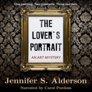 audiobook audio book audible iBooks iTunes The Lover's Portrait An Art Mystery Amsterdam art theft art crime amateur sleuth international mystery and suspense thriller cozy mystery