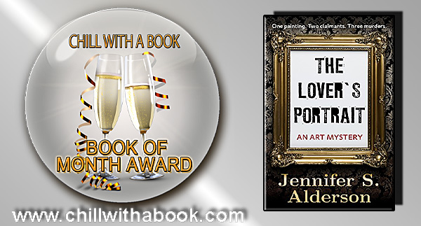 Jennifer S. Alderson The Lover's Portrait Book of the Month January 2018 Chill with a Book Award