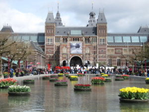 Rijksmuseum with Tulips Jennifer S. Alderson author