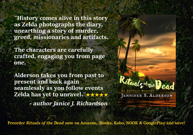 Jennifer S. Alderson Rituals of the Dead An Artifact Mystery, goodreads review, 5 star review