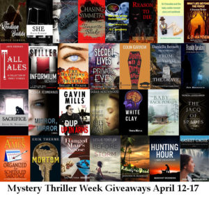 Read more about the article Welcome to Mystery Thriller Week! Giveaways time