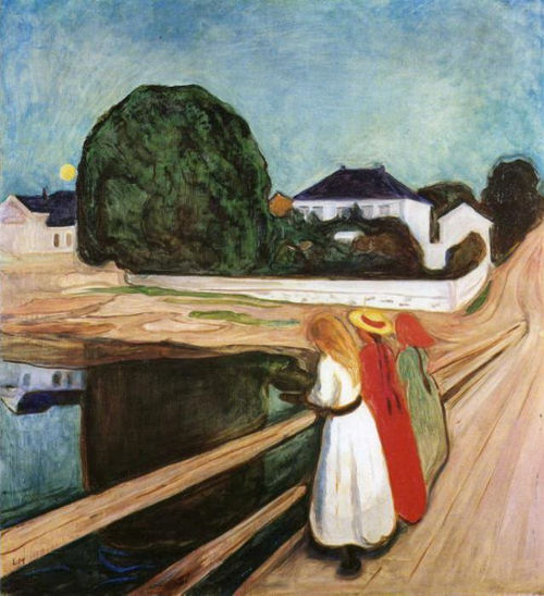 Edvard Munch, Girls on the Bridge