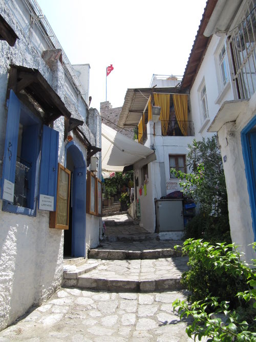 Street in Marmaris, Turkey.