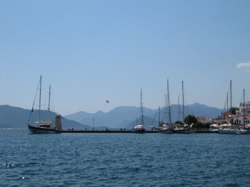 Marmaris is is a popular stop for European and Turkish owners of yachts.