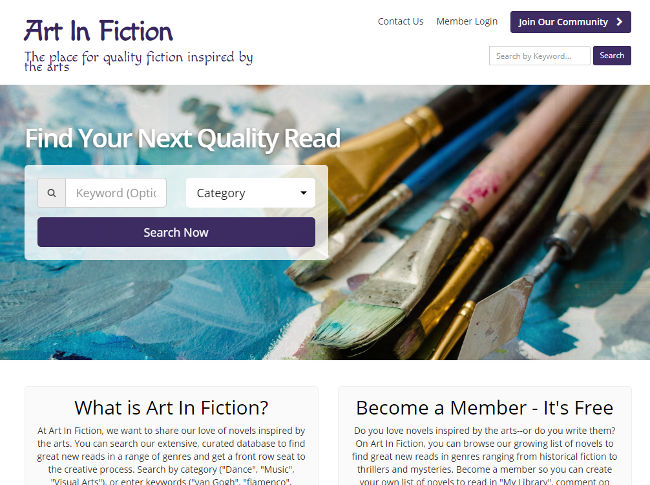 You are currently viewing Introducing Art in Fiction