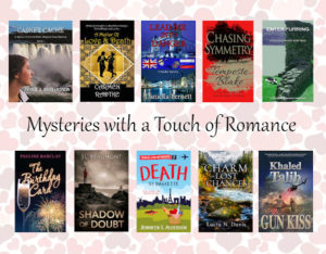 Mysteries, cozies, and thrillers with a touch of romance