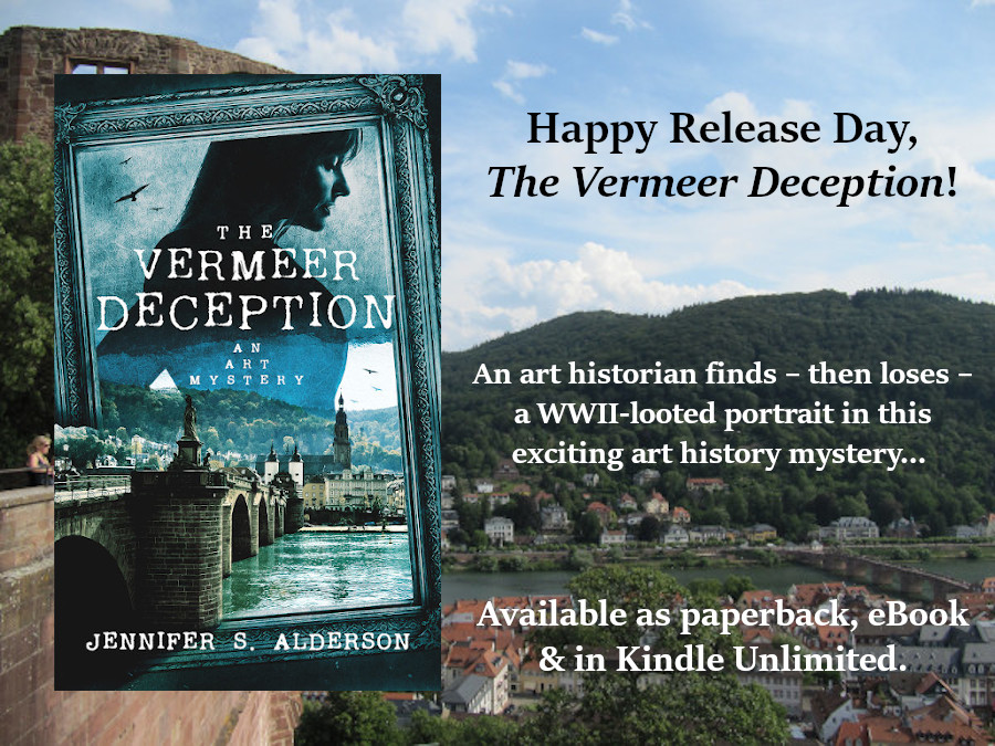 Read more about the article Happy release day, The Vermeer Deception!